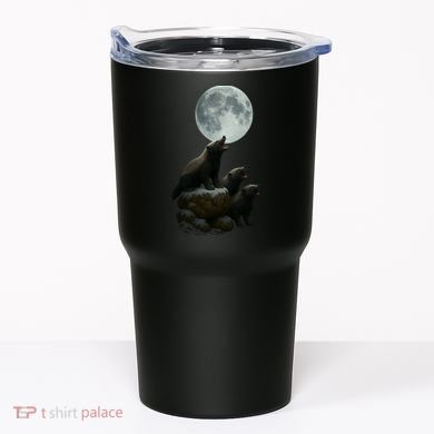 Three Honey Badgers Moon Tumbler