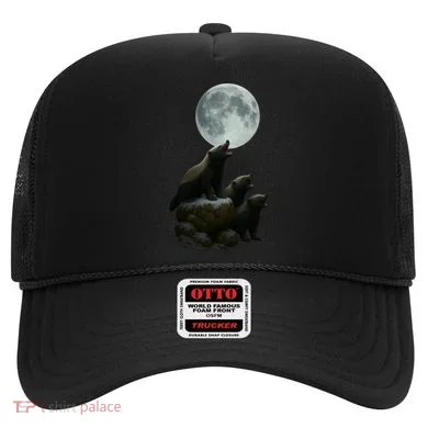 Three Honey Badgers Moon Hat