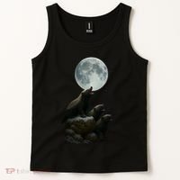 Three Honey Badgers Moon Tank Top thumb 2