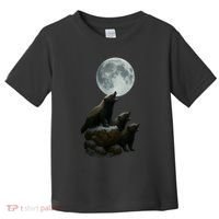 Three Honey Badgers Moon Toddler T-Shirt thumb 0