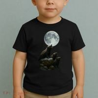 Three Honey Badgers Moon Toddler T-Shirt thumb 2