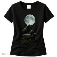 Three Honey Badgers Moon Women's T-Shirt thumb 0
