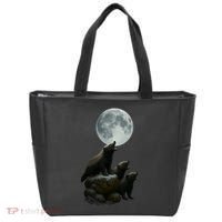 Three Honey Badgers Moon Tote Bag thumb 0