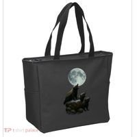 Three Honey Badgers Moon Tote Bag thumb 2