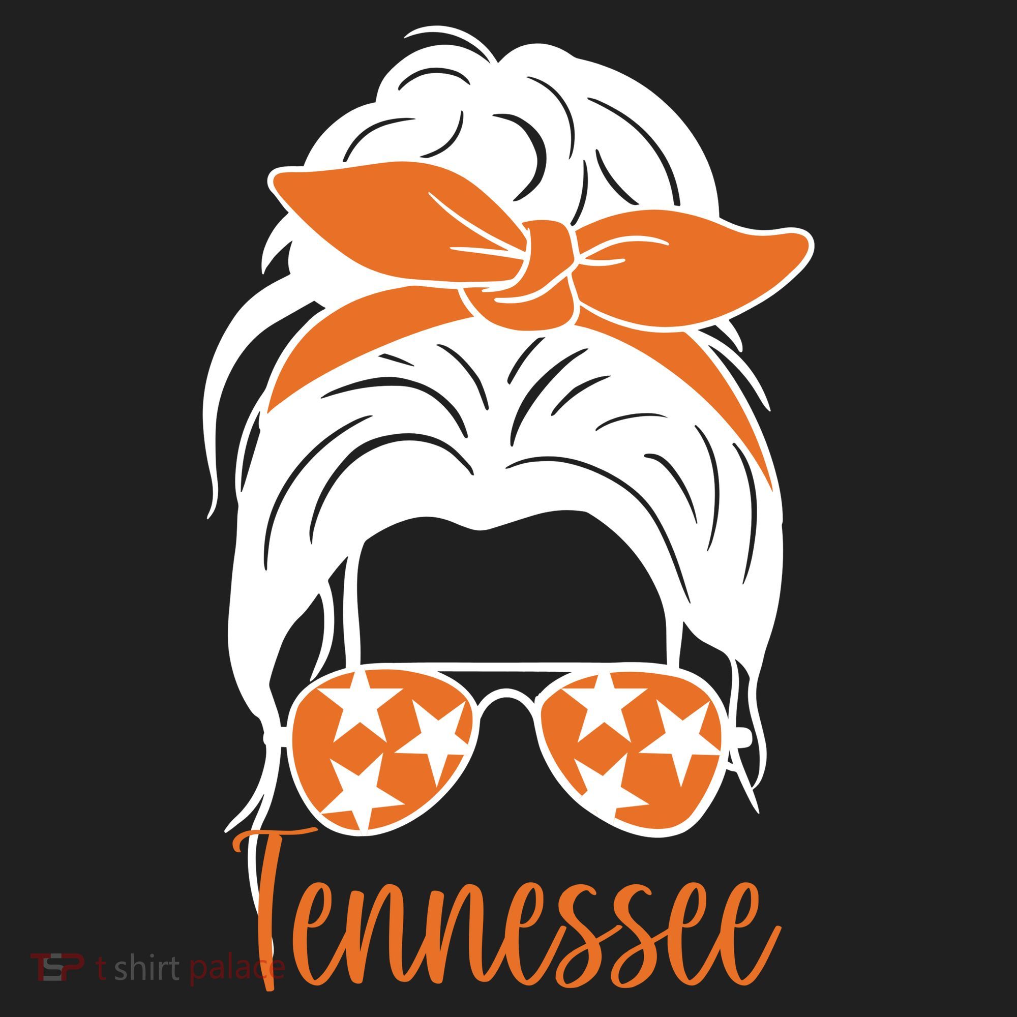 Tennessee Hair Bun Cute Women's Sweatshirt