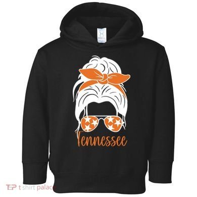 Tennessee Hair Bun Cute Toddler Hoodie