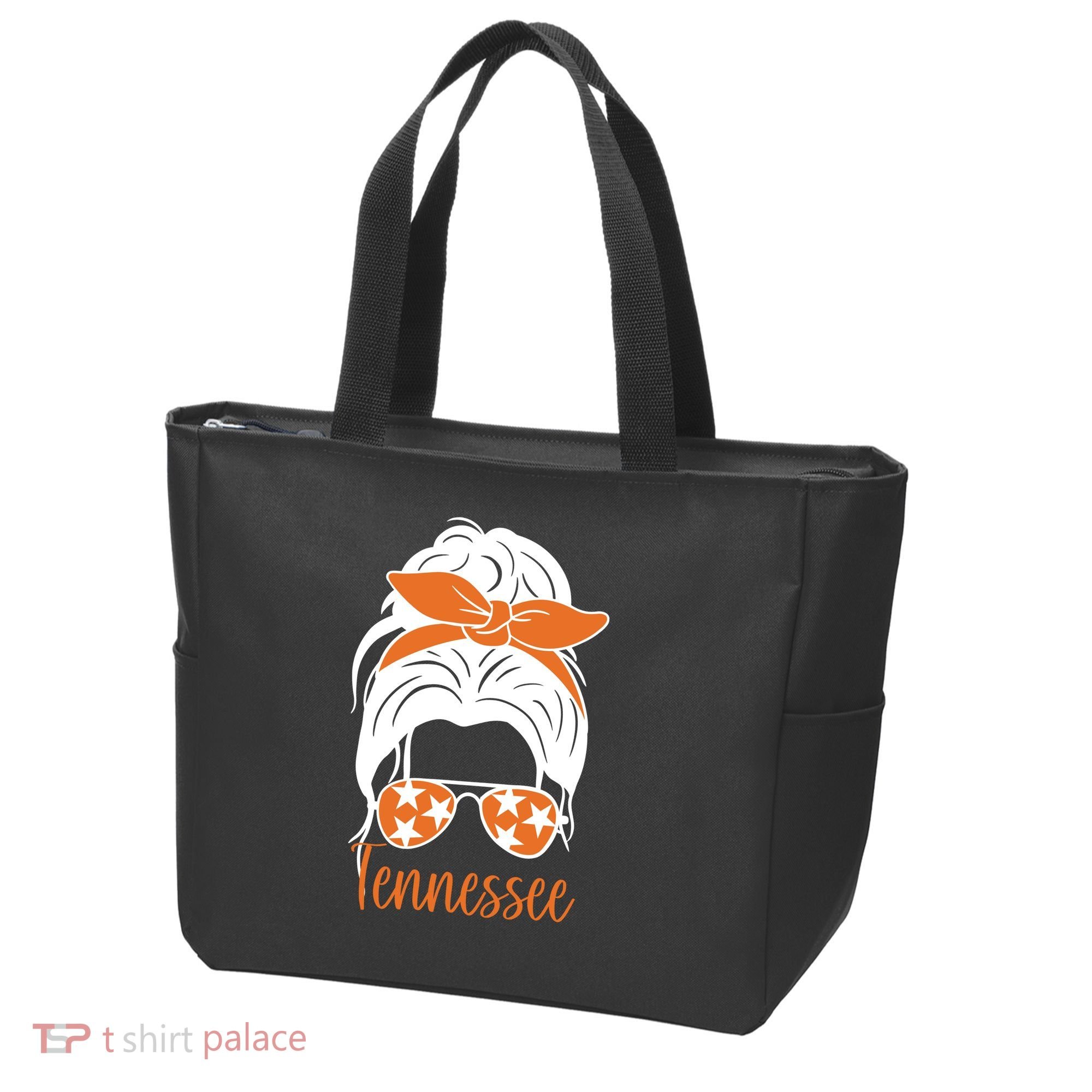 Tennessee Hair Bun Cute Tote Bag