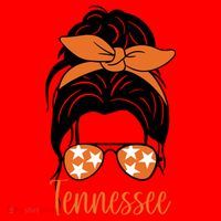 Tennessee Hair Bun Cute Santa Hat thumb 1