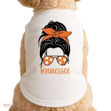 Tennessee Hair Bun Cute Doggie Tank