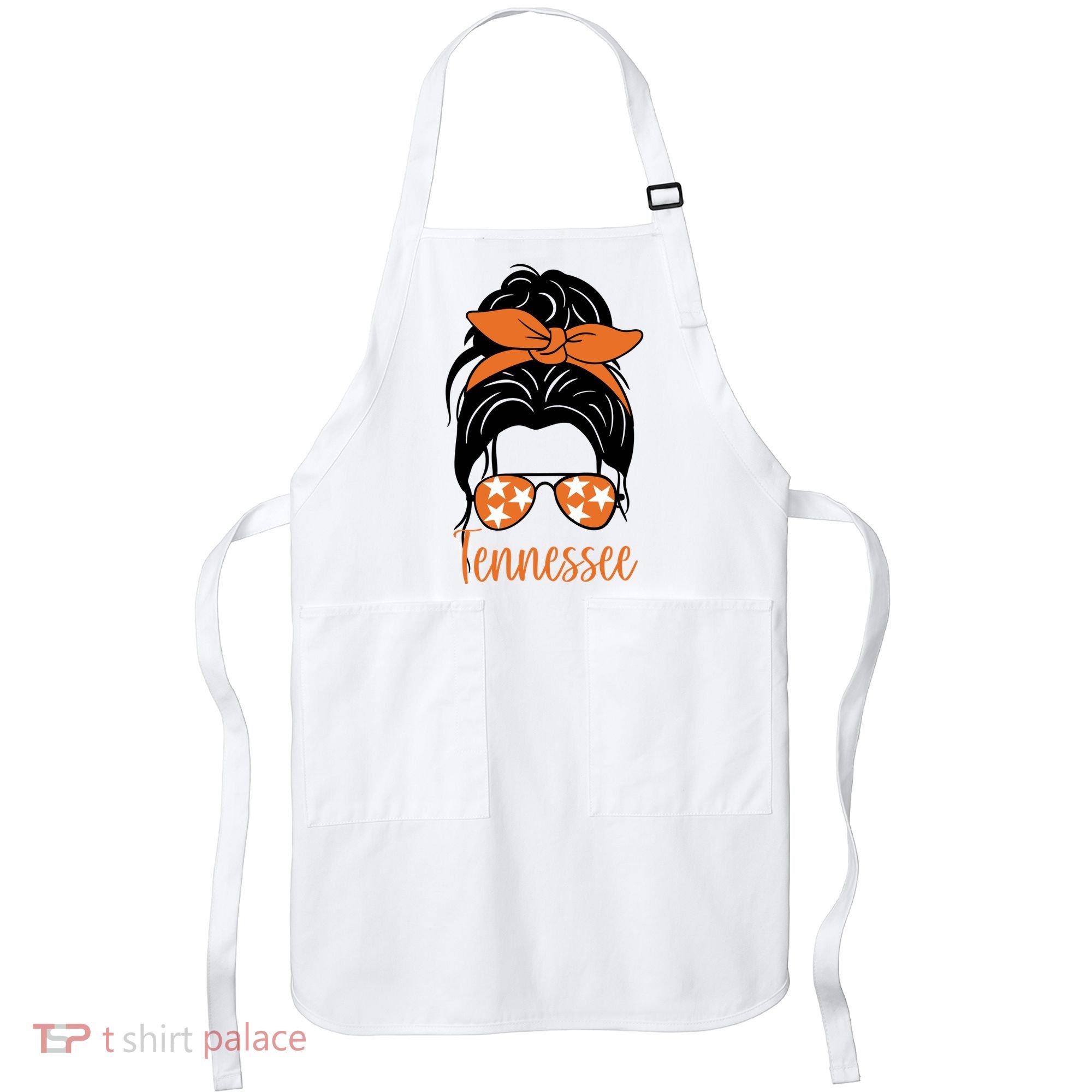 Tennessee Hair Bun Cute Apron