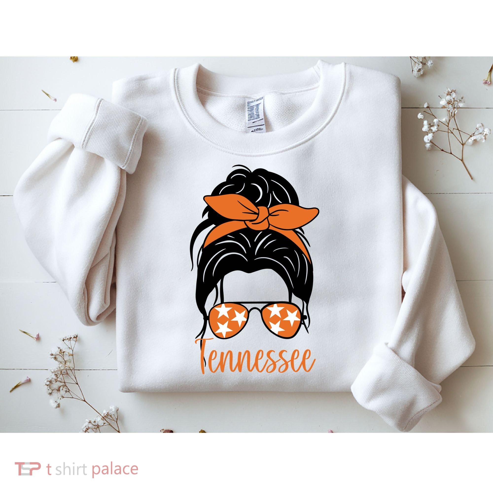 Tennessee Hair Bun Cute Sweatshirt