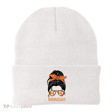 Tennessee Hair Bun Cute Beanie