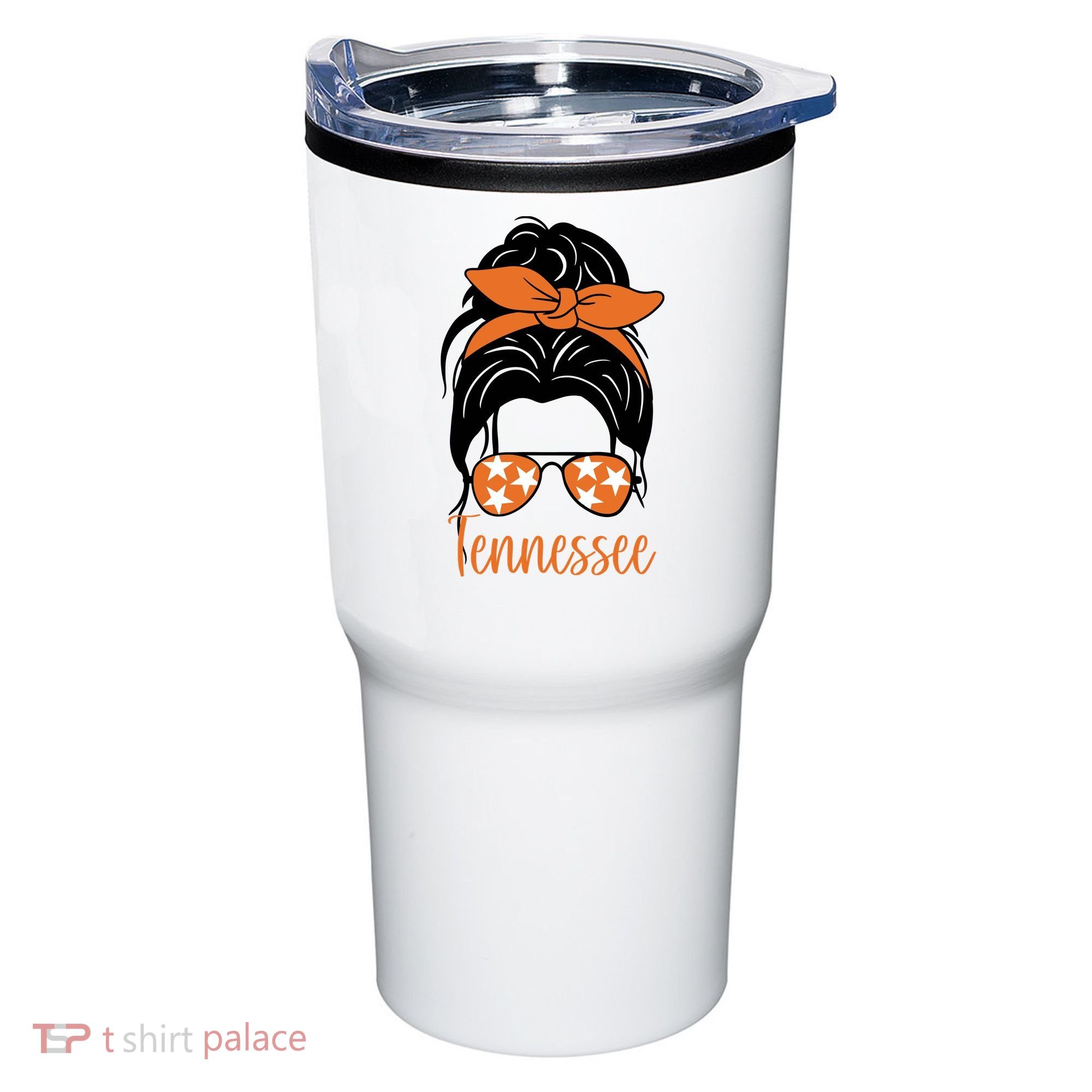 Tennessee Hair Bun Cute Tumbler
