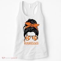 Tennessee Hair Bun Cute Women's Tank Top thumb 0