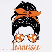Tennessee Hair Bun Cute Baby Bodysuit thumb 2