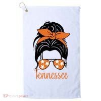 Tennessee Hair Bun Cute Golf Towel thumb 0