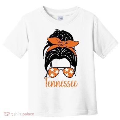 Tennessee Hair Bun Cute Toddler T-Shirt