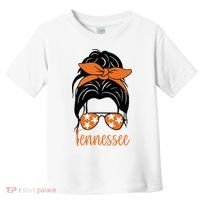 Tennessee Hair Bun Cute Toddler T-Shirt thumb 0