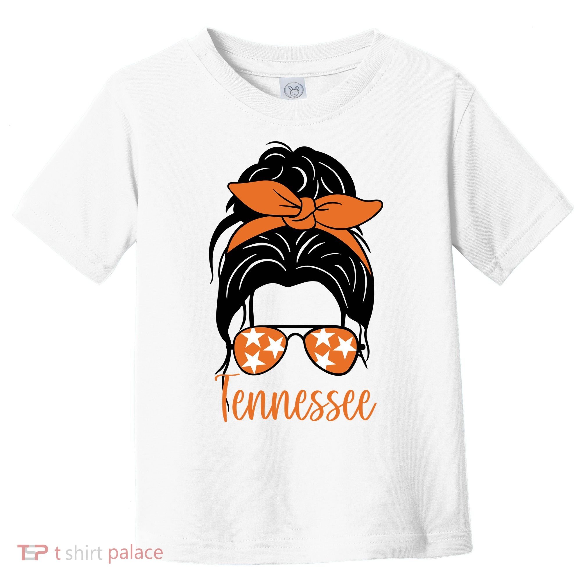 Tennessee Hair Bun Cute Toddler T-Shirt