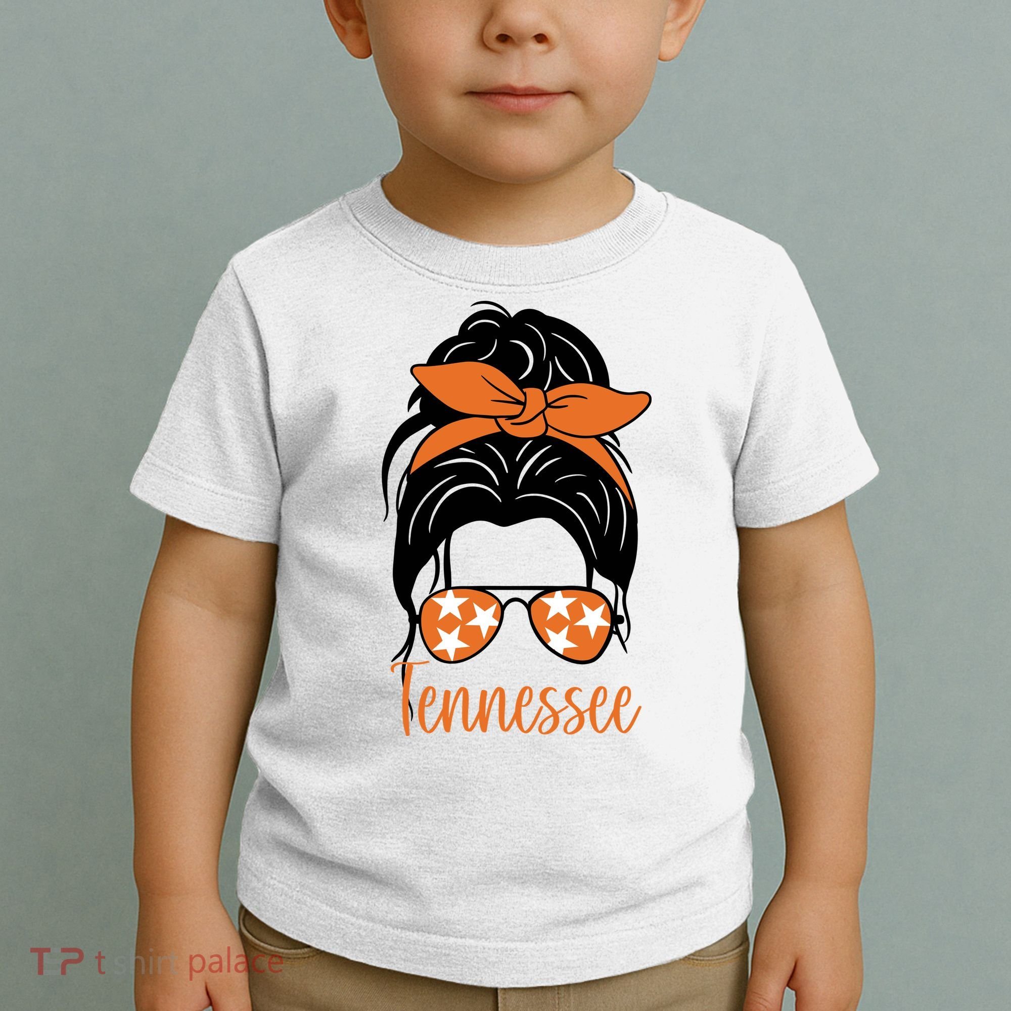 Tennessee Hair Bun Cute Toddler T-Shirt