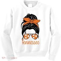 Tennessee Hair Bun Cute Kids Sweatshirt thumb 0