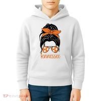 Tennessee Hair Bun Cute Kids Hoodie thumb 4