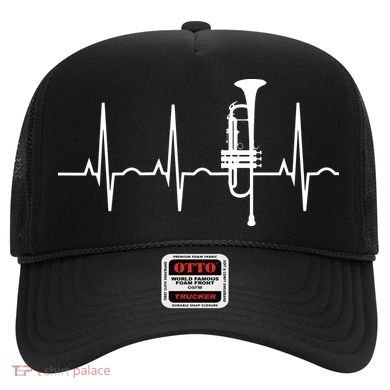Trumpet Heartbeat Best Trumpet Player Hat