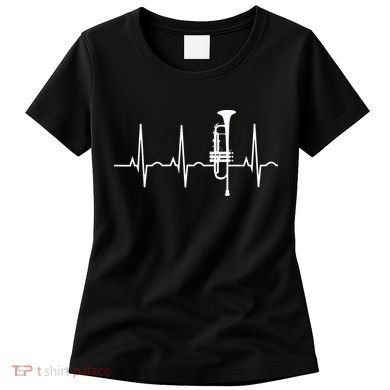 Trumpet Heartbeat Best Trumpet Player Women's T-Shirt