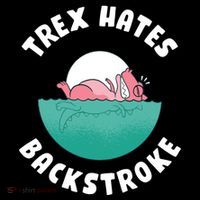 Trex Hates Backstroke Backpack thumb 2