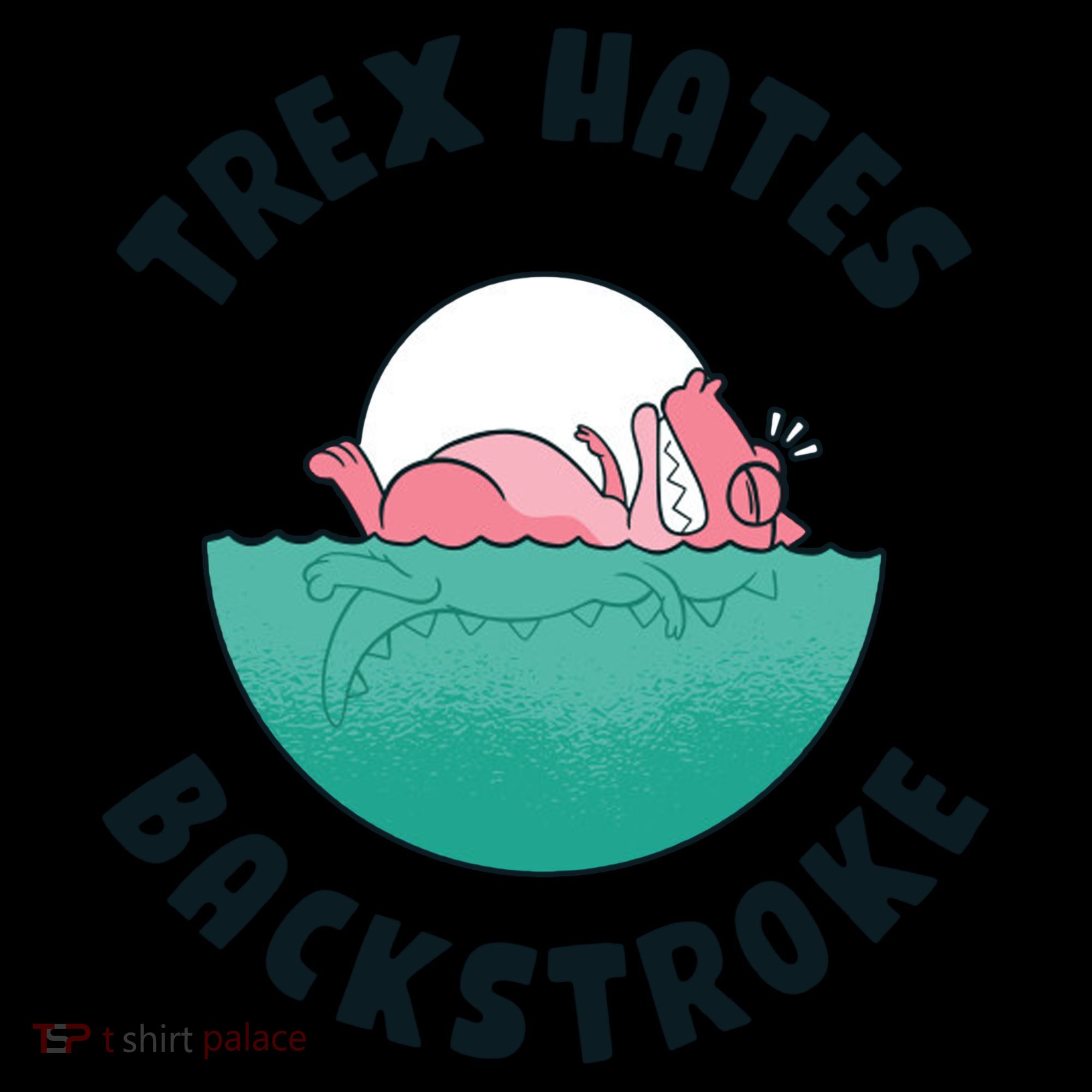 Trex Hates Backstroke Coffee Mug