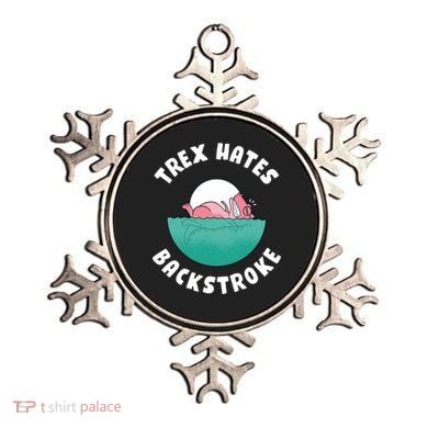 Trex Hates Backstroke Ornament