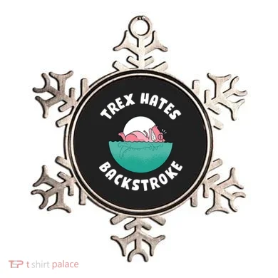 Trex Hates Backstroke Ornament