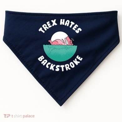 Trex Hates Backstroke USA-Made Doggie Bandana