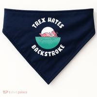 Trex Hates Backstroke USA-Made Doggie Bandana thumb 0