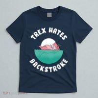 Trex Hates Backstroke T-Shirt thumb 5