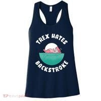 Trex Hates Backstroke Women's Tank Top thumb 0