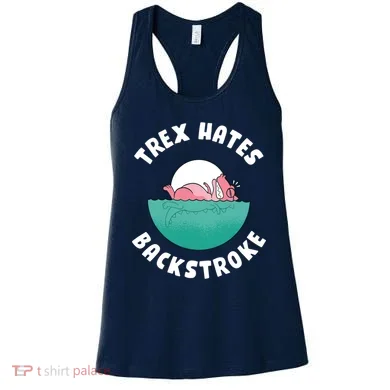 Trex Hates Backstroke Women's Tank Top