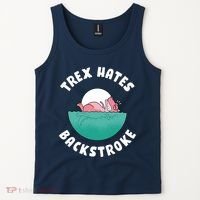 Trex Hates Backstroke Tank Top thumb 2