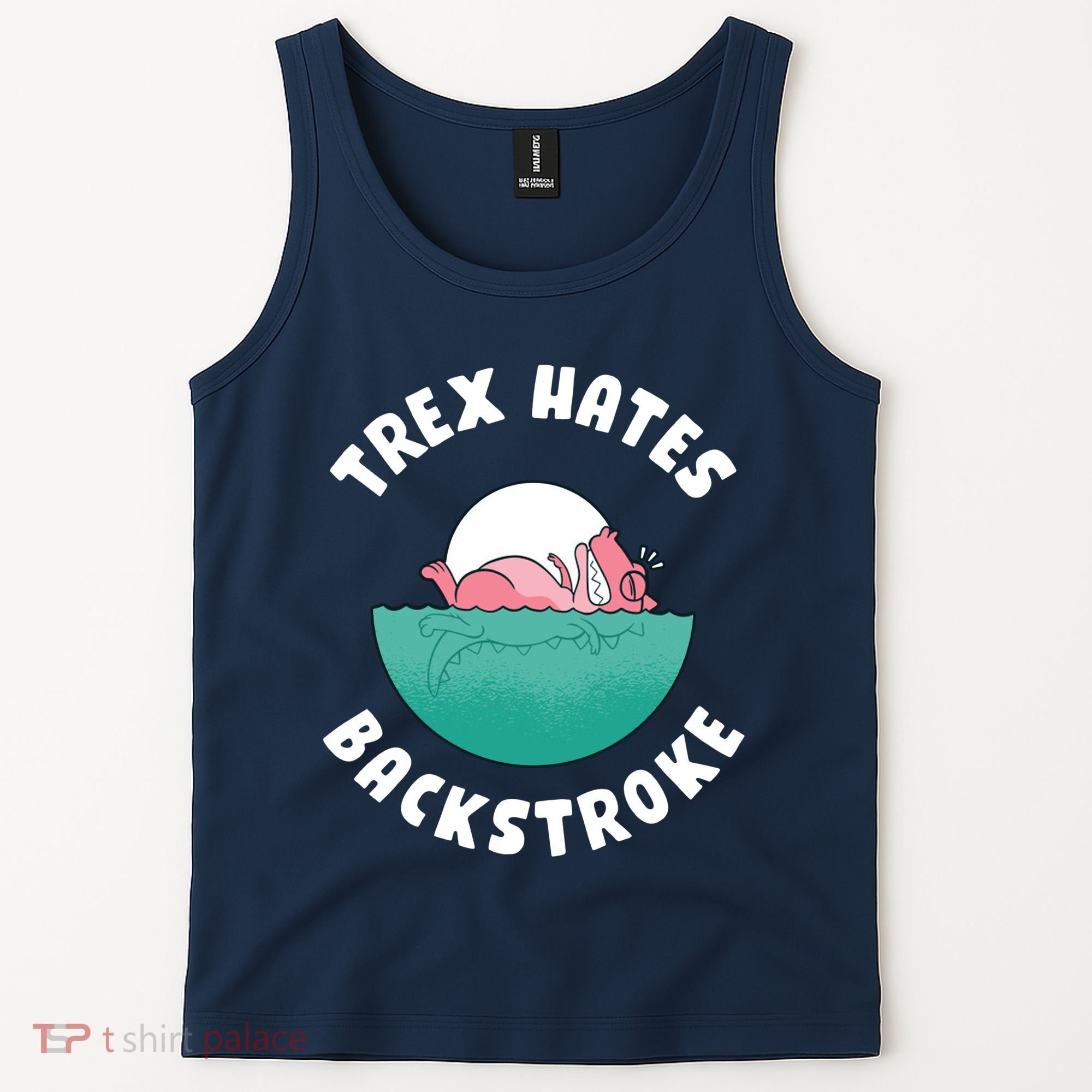 Trex Hates Backstroke Tank Top