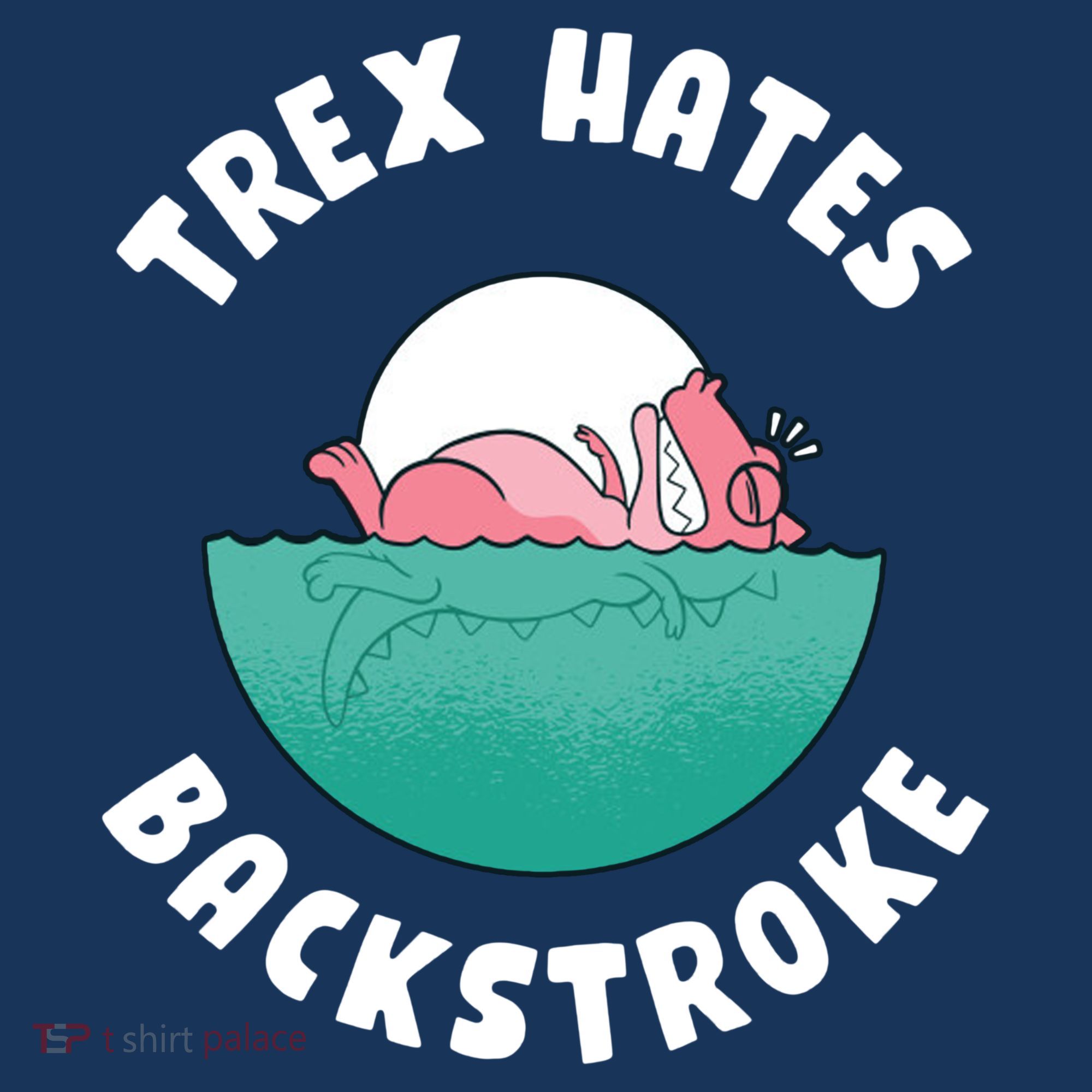 Trex Hates Backstroke Visor