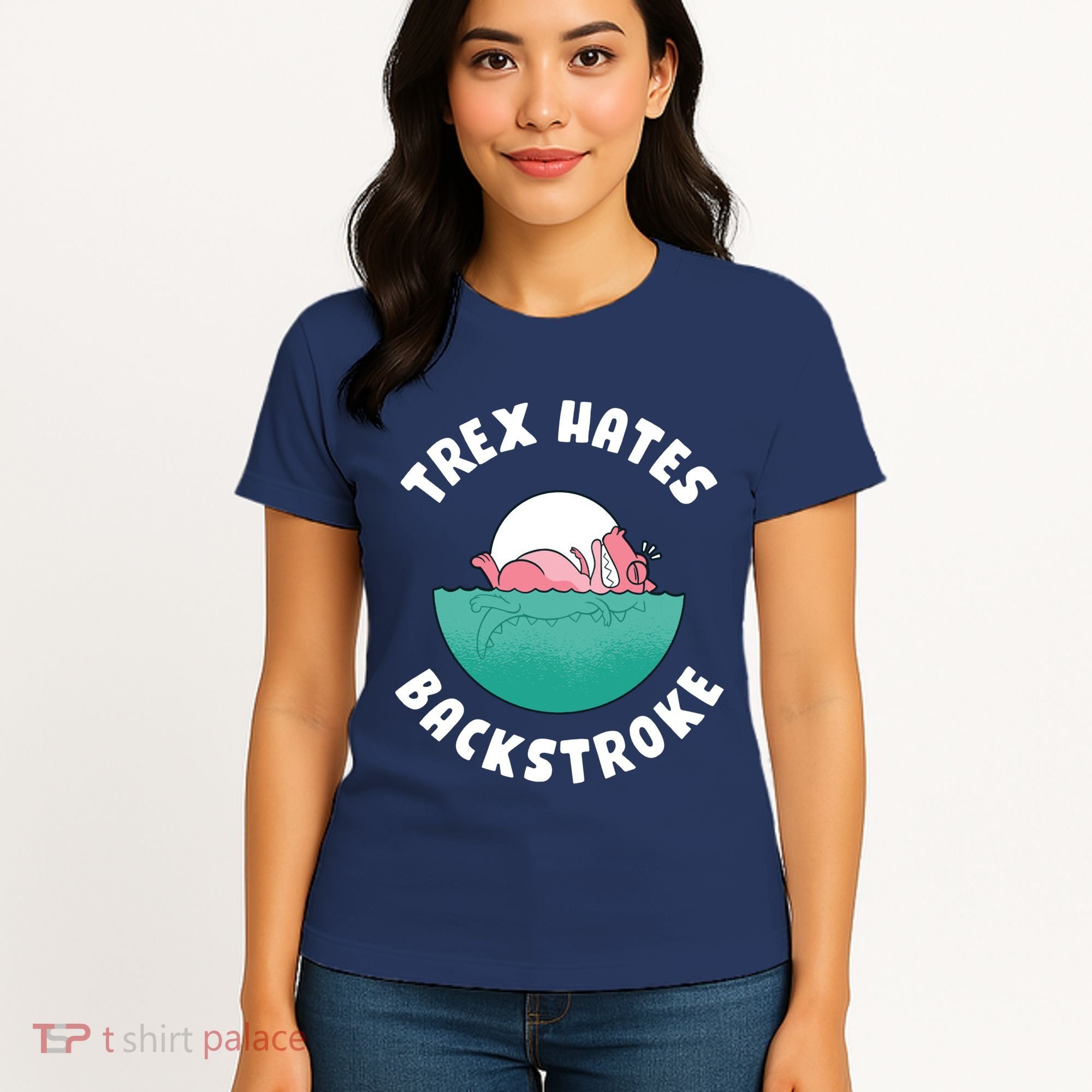 Trex Hates Backstroke Women's T-Shirt