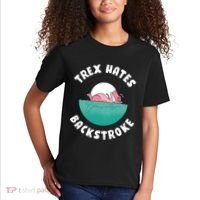 Trex Hates Backstroke Kids T-Shirt thumb 2