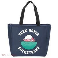 Trex Hates Backstroke Tote Bag thumb 0