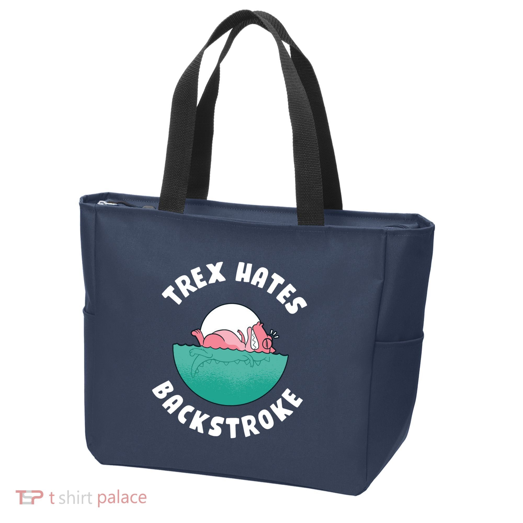 Trex Hates Backstroke Tote Bag