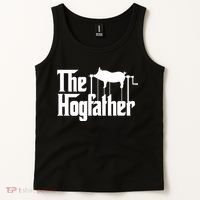 The Hogfather Barbecue Chef Funny Bbq Grill Master Tank Top thumb 2