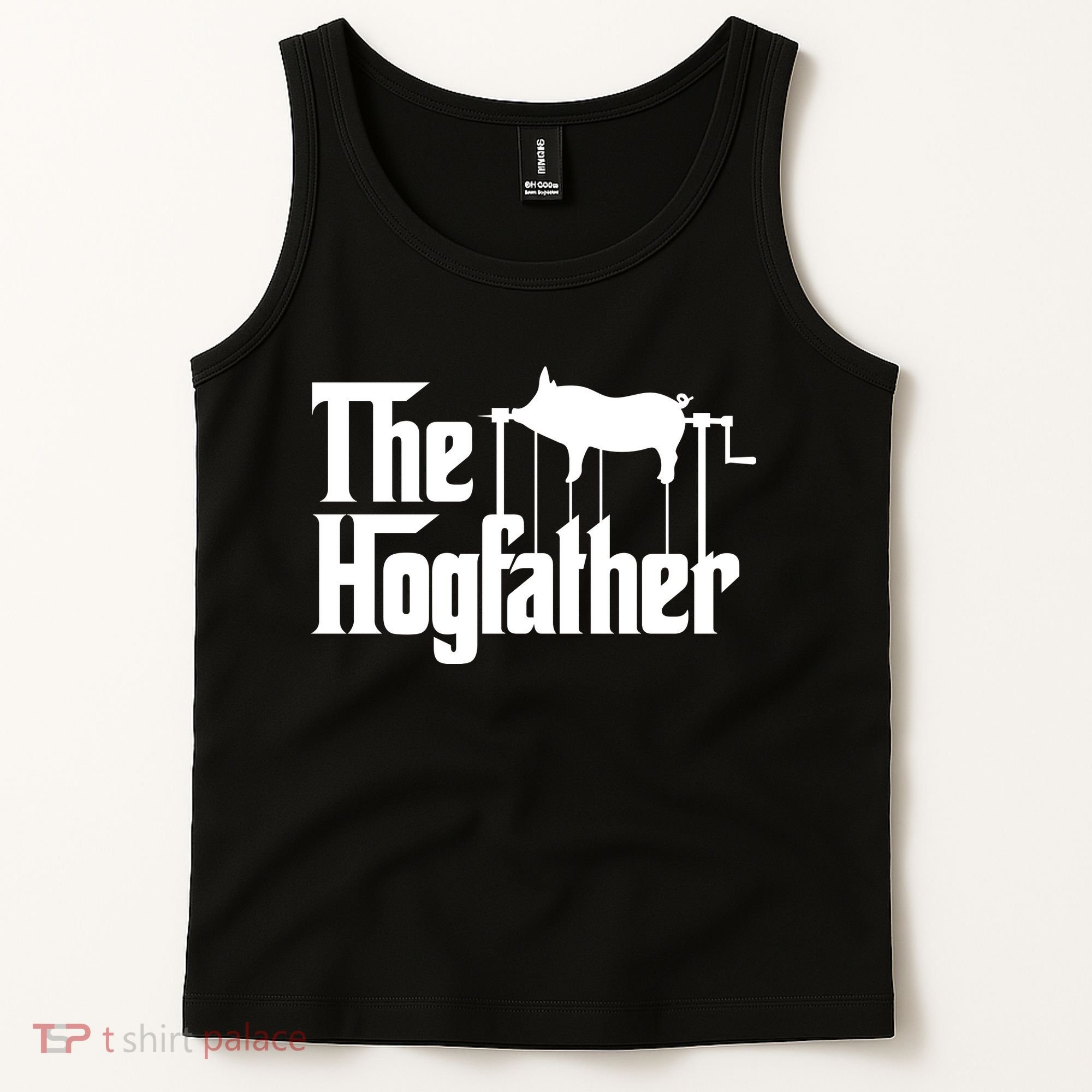 The Hogfather Barbecue Chef Funny Bbq Grill Master Tank Top