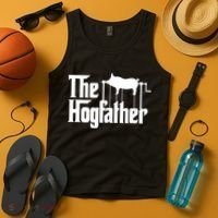 The Hogfather Barbecue Chef Funny Bbq Grill Master Tank Top thumb 4