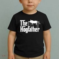 The Hogfather Barbecue Chef Funny Bbq Grill Master Toddler T-Shirt thumb 2