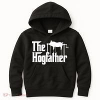 The Hogfather Barbecue Chef Funny Bbq Grill Master Kids Hoodie thumb 0