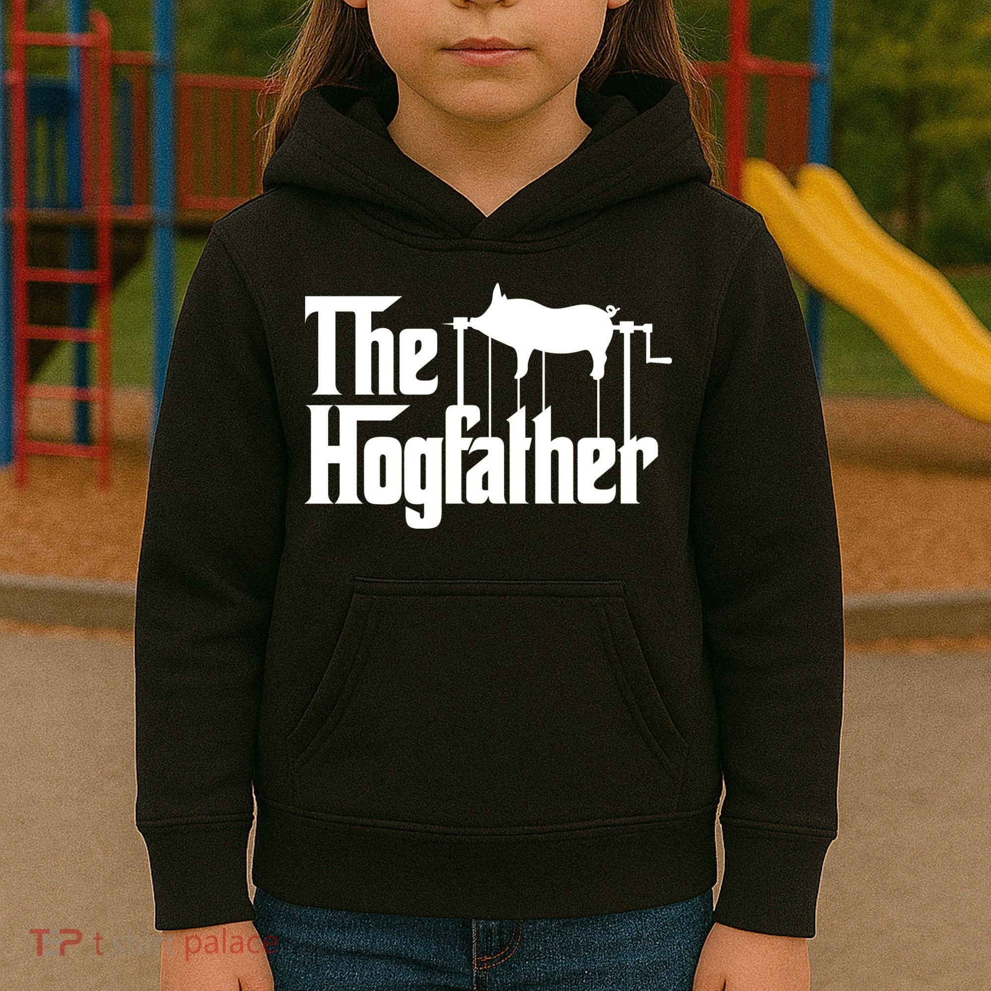 The Hogfather Barbecue Chef Funny Bbq Grill Master Kids Hoodie